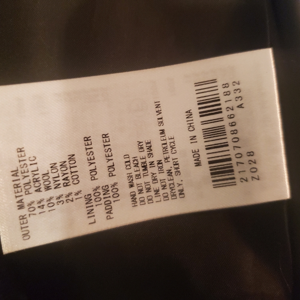 Grey puff jacket Chocol Raffine size M - Picture 4 of 4